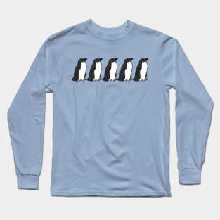 Five Penguins Long Sleeve T-Shirt